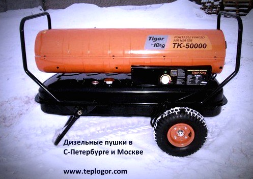 дизельные пушки СПб тепловая пушка